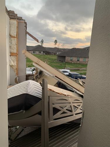 When a tornado struck New Caney, we were there to help recovery efforts. #community 