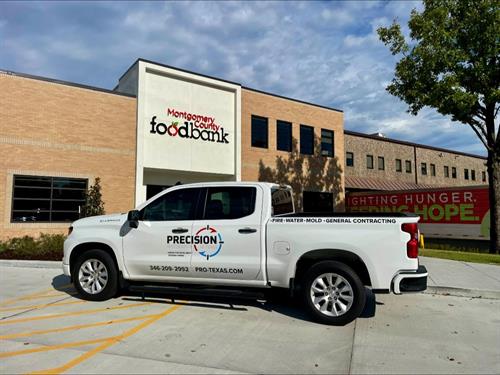 Helping our partners at the Montgomery County Food Bank