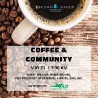 JCYP Coffee & Community with Hyma Moore and Michael Hecht of GNO, Inc.