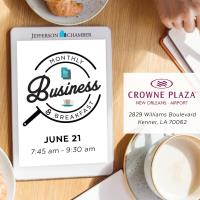 Business & Breakfast - Crowne Plaza New Orleans Airport