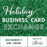 Holiday Business Card Exchange 