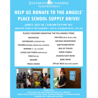 Angel's Place School Supplies Drive - LAST WEEK!