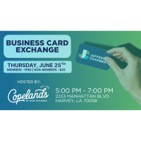Business Card Exchange: Copelands of New Orleans