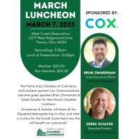 Parma Area Chamber of Commerce March Luncheon 