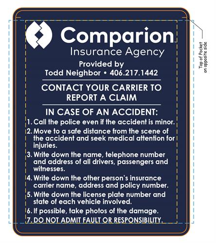 Good Information to remember when you are in an accident!