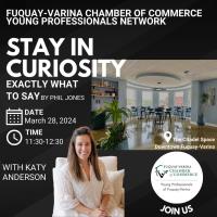 Fuquay-Varina Young Professionals: Stay In Curiosity With Katy Anderson