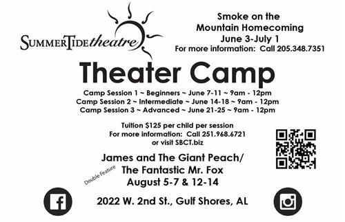 Summertide Theatre Camp 2022