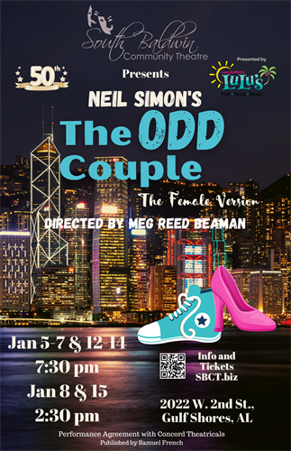 The Odd Couple/ Female Version Jan. 2023