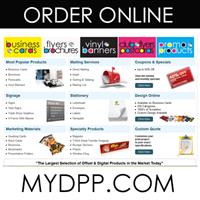Ordering online is easy for your timeline. (Most printed products can be ordered online, but some promotional, screen printed, and specialty items may not be)