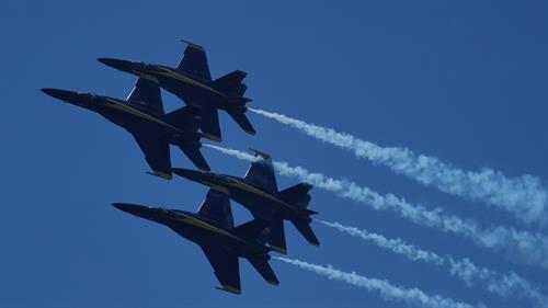 We provide the boat to go an watch the amazing Blue Angels show in Pensacola every year. 