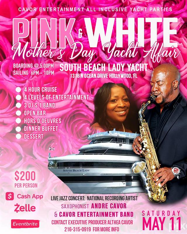 Mother's Day Yacht Affair 5/11/2024
