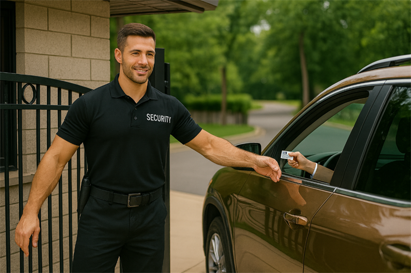 HOA Guardhouse Security Officer