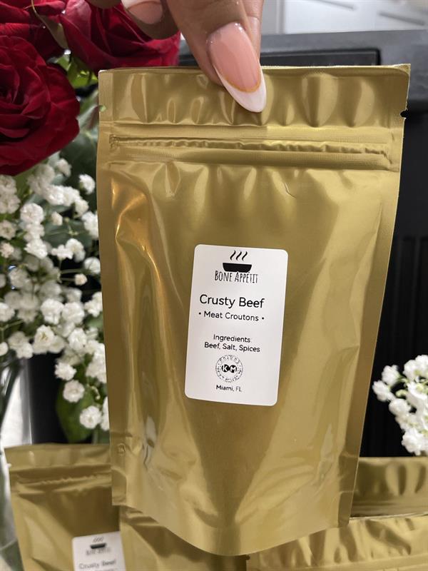 Crusty Beef - Meat Croutons