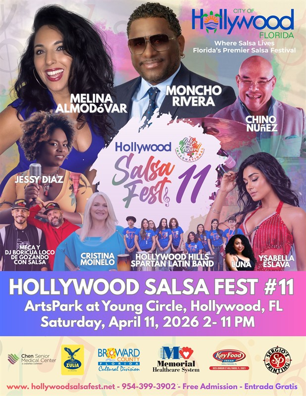 Flyer Hollywood Salsa Fest 2026 
