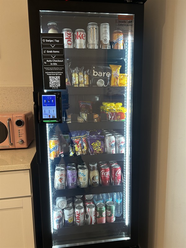 Smart Vending Set up @ Miami Co Working Building in Little Haiti