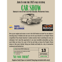 2025 Fall Festival Car Show