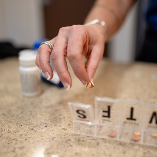Helping ensure medications are taken safely and on schedule, with nurse-led medication setup, management, and ongoing support.