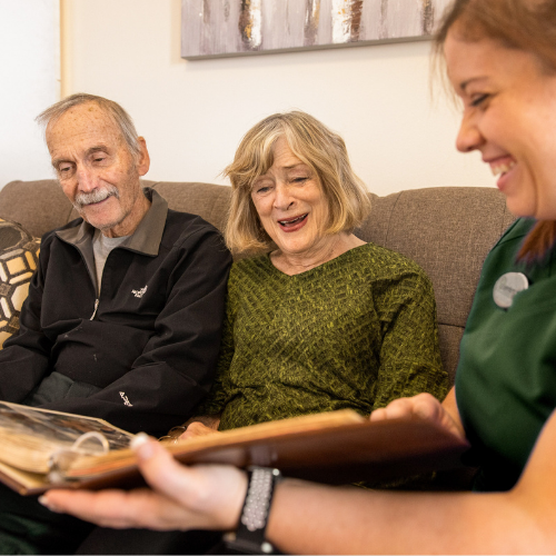 Compassionate memory care and emotional support that fosters connection, dignity, and engagement.