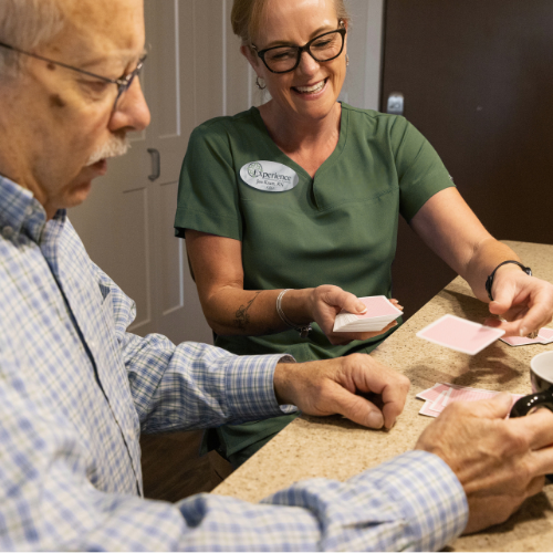 Providing companionship and meaningful engagement through conversation, activities, and shared moments each day.