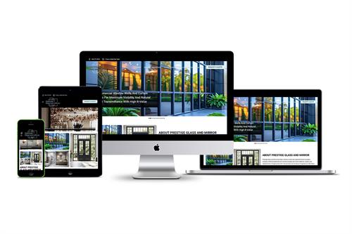 Custom Professional Glass Company Website Custom Professional Glass Company Website