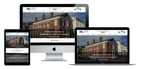 Website Services for Commercial Developer/Contractor - Fredericksburg, VA - https://www.flaircommunication.com/general-contractor-web-marketing