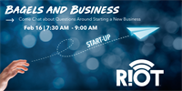 Bagels and Business–Come Chat about Questions Around Starting a New Business