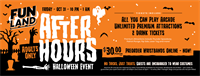 Fun Land After Hours Halloween Event