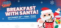 Breakfast with Santa at Fun Land Fredericksburg