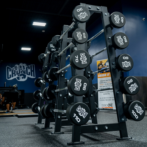 Group fitness classes for HIIT, strength, and functional training.