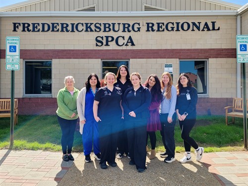Celebrating Dr. Aebli joining the Fredericksburg SPCA as their new Veterinarian-In-Charge