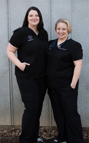 Kaitlynn and Dr. Aebli