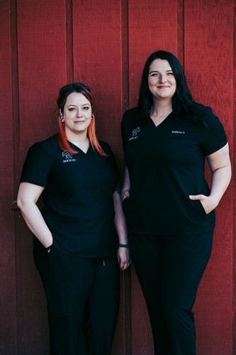 Colleen and Kaitlynn