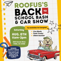 Roofus's Back to School Bash and Car Show