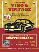 Vino & Vintage Classic Car Show