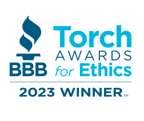 BBB - Torch award for Ethics Winner 2023!