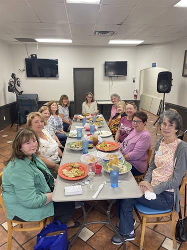 Woman's Club of Vista members at the June 2024 Book Club