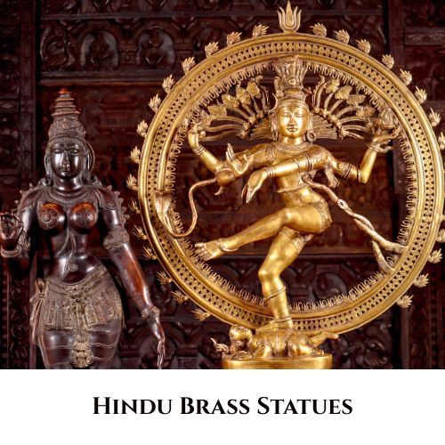 Hindu Brass Statues Hindu Brass Statues