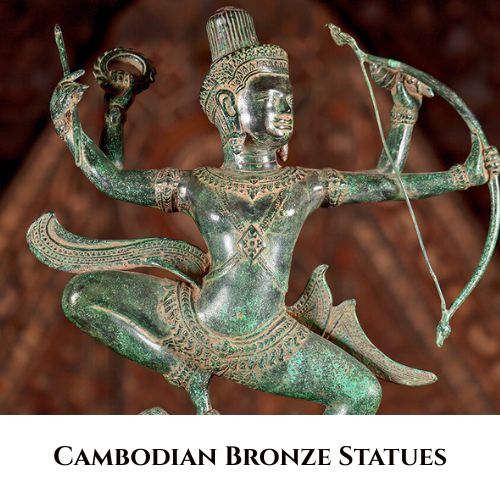 Cambodian Bronze Statues Cambodian Bronze Statues
