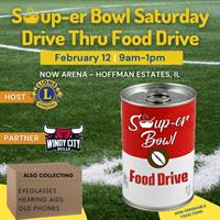 Soup-er Bowl Saturday Drive Thru Food Drive