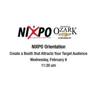 NIXPO 2019 ORIENTATION