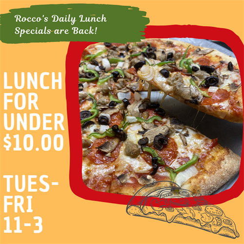 Daily lunch specials under $10! Best deal in town!