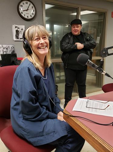 Gallery Image Bonnie_on_the_radio.jpg Gallery Image Bonnie_on_the_radio.jpg
