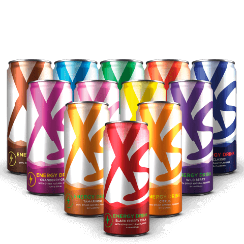 All of the energy, none of the sugar!™  XS™ Energy Drinks are packed with just the right amount of caffeine and B-vitamins, and are bursting with great taste, yet they don’t contain the level of sugar and carbs in other popular energy drinks.