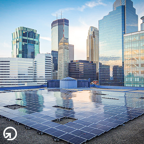 Rooftop solar aways designed to fit the needs of your operation.