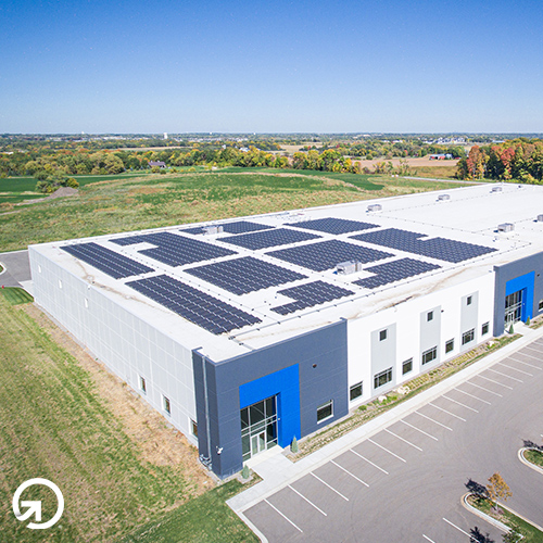 Solar arrays designed to meet your facility's needs, for commercial or industrial properties.