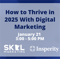 How to Thrive in 2025 With Digital Marketing - Happy Hour Networking Event