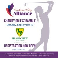 SVA is still looking for a few sponsors for its Annual Charity Golf Scramble, and has space for more Golf Registrants.