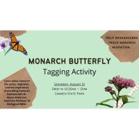 Monarch Tagging at Camden State Park