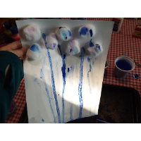 Kids Craft - The Water Cycle in Water Color