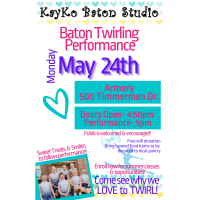 KayKo Baton Studio: Lessons Begin- Fall 2021